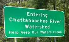 Chattahoochee Sign