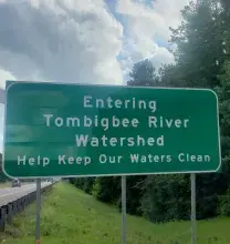 Tombigbee Sign