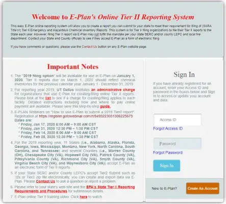 eplan login screen image